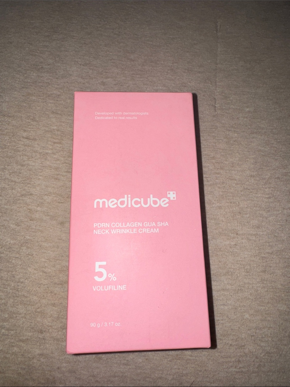 Medicube PDRN Collagen Gua Sha Neck Wrinkle Cream - Pink